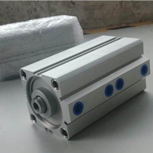 Pneumatic Compact air cylinder Bore 80mm, stroke 15mm 2stage /3stage