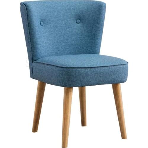 Modern Minimalist Small Sofa Chair Lazy Chair Leather Cloth Dining Chair Coffee Chair Leisure Chair Soft Chair Chair Chair