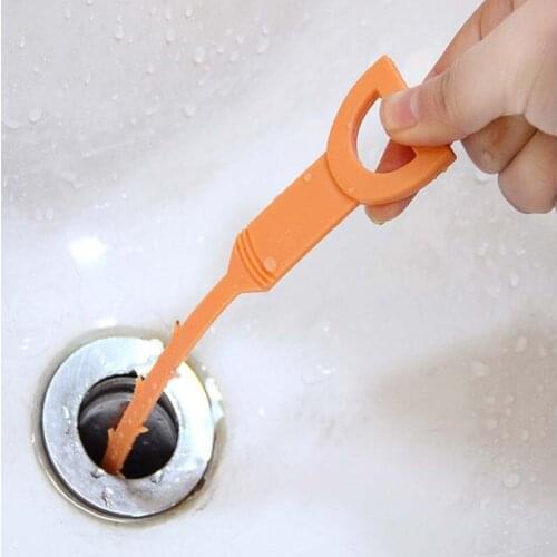 Hair and hair cleaner, sewer drain toilet dredge, household sink anti-blocking cleaning hook, Jiale hook