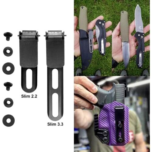 Tactical Ulticlip Belt Clip for Knife Sheath Kydex Gun Holster IWB Concealed Carry Blet Clip Airsoft Hunting Outdoor Accessory