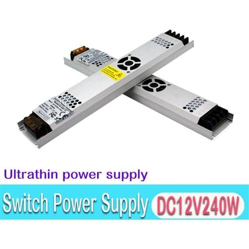 Ultrathin Power Supply DC12V 72W 100W 120W 150W 180w 200W 250W 300W 350W 360W 400W LED Driver Transformers For box Light cctv