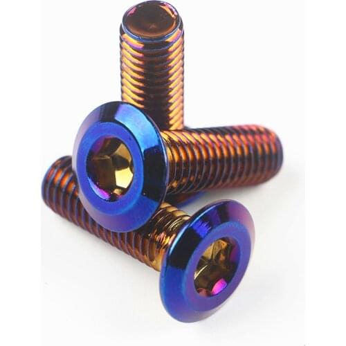 6pcs/lot 304 stainless steel Motorcycle screws M8*25mm screw Motorcycle brake disc screw motorcycleparts