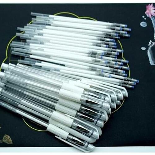 Tattoo Accesories White Eyebrow Marker Pen Microblading Tatoo Surgical Skin Marker Pen Scribe Tool for Permanent Makeup Supplies