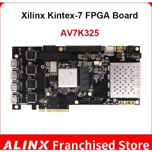 ALINX AV7K325: XILINX Kintex-7 K7 7325 XC7K325 4K Video Image Processing PCIE Accelerator Card FPGA Board