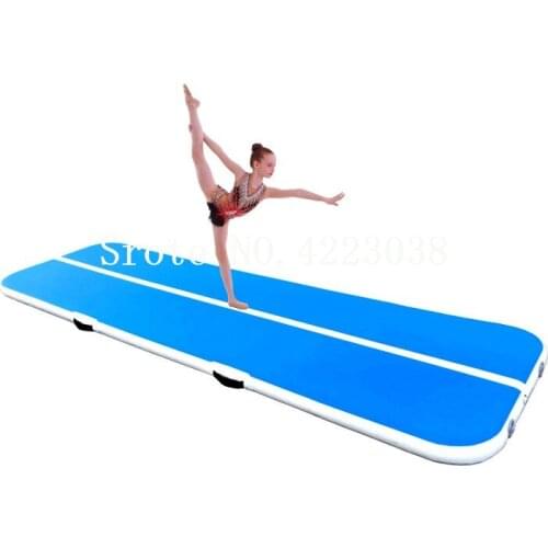 Free Shipping AirTrack 7x1x0.1m Inflatable Air Track Gymnastic Air Mat Cheerleading Tumbling Mat Gym Mat For Children