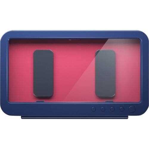 Bathroom Phone Holder Waterproof Punch-free Shower Phone Box Wall Mounted Soap Bracket 6 Inch Phone Storage Case Waterproof