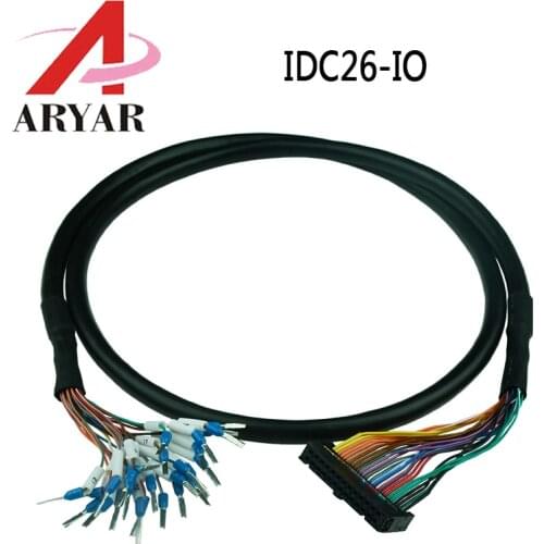 Serv IDC26 IO cable Extension Cable 26Pin Adapter Cable IDC26 converter terminal with numbered cable IO signal cable 26P 2.54mm