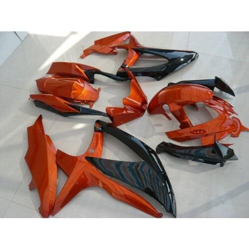 Injection mold Fairing Kit for SUZUKI GSXR 600 750 K8 08 09 GSXR600 GSXR750 2008 2009 ABS Red black Fairings set+7gifts SE37