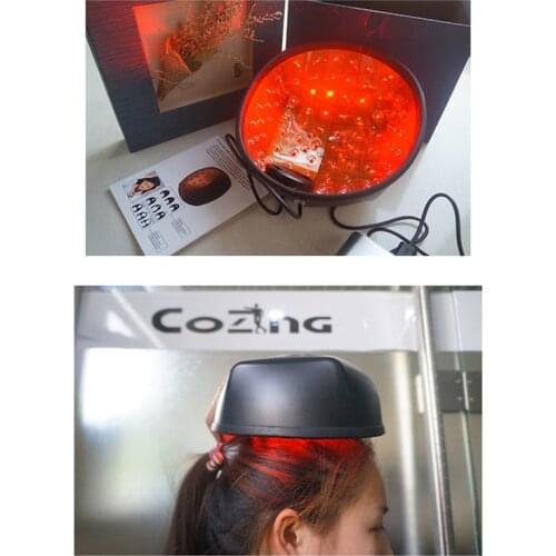 Rechargeable Laser Hair Regrowth Helmet Hair Low Light Extension Laser Cap Treating Hair Loss