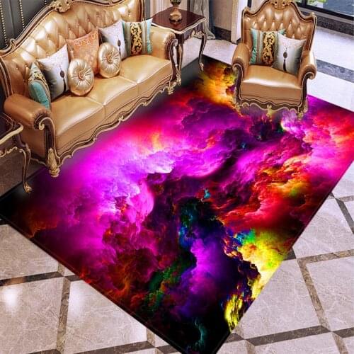 Simple Modern Multicolor Purple Abstract Carpet Bedroom Kitchen Door Mat Living Room Floor Mat Anti-skid Carpets Rug Bedroom