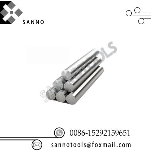 Tungsten carbide strips bars 45 / 55 degree 2mm-12mm cnc tungsten carbide round bars, finishing carbide rods for graving