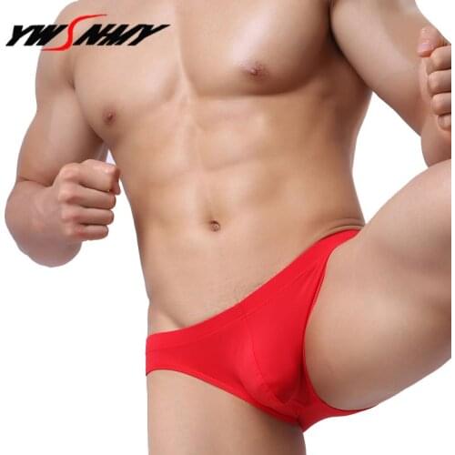 Men Briefs Underwear Mens Low waist Sexy Breathable Brief Underpants Modal Comfortable jockstrap Cueca Masculina Male Panties
