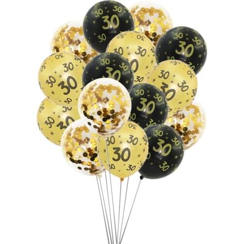 Chicinlife18 30 40 50 60 Balloons Wedding Anniversary Birthday Party Decoration Confetti Balloon 18th 30th Birthday Decoration