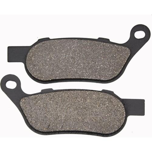 Cyleto Motorcycle Rear Brake Pads for Harley davidson FXST Softtail Standard 2008-2015 Softail FXS Blackline 2011-2013