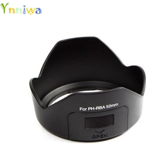 10pcs/lot For PH-RBA 52MM LENS HOOD SHADE FOR Pentax smc DA 18-55mm F3.5-5.6 Lens replace