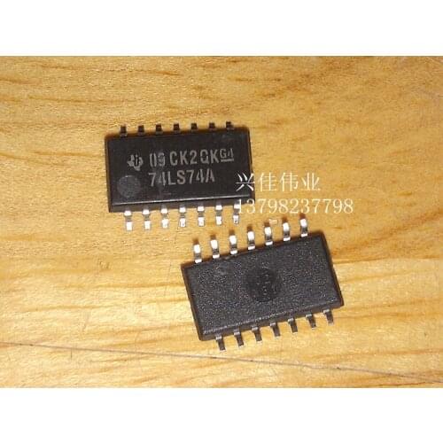 10PCS New SN74LS74ANSR 74LS74A SOP-14 SOP-5.2MM width body logic chips