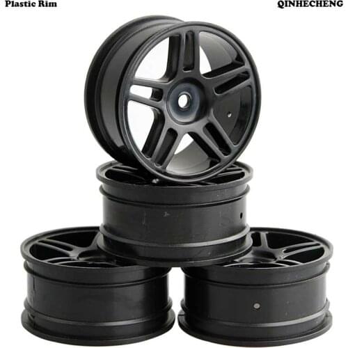 4pcs 905 Wheel Plastic Rim Offset 3mm Fit HSP HPI 1:10 On-Road Racing Car Tires