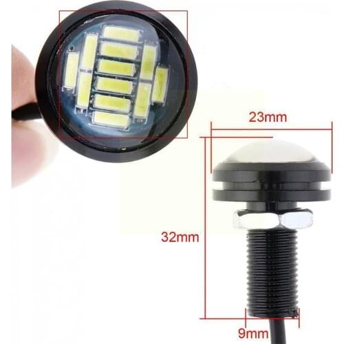 Car Led Headlight 23MM-4014 12 Lens High-brightness Steering Light Eagle High-power Driving Daily Eye Light Y1U5