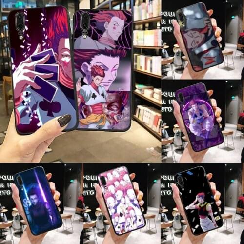 Hisoka Hunter x Anime cartoon Phone Case For Huawei P9 P10 P20 P30 Pro Lite smart Mate 10 Lite 20 Y5 Y6 Y7 2018 2019