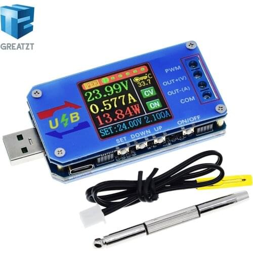 DC DC Boost/Buck Converter CC CV Power Module 5V TO 0.6-30V 2A Adjustable Regulated power supply Voltage Current capacity Meter