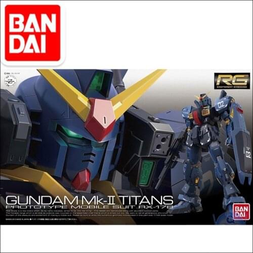 Original Gundam RG 1/144 Model RX-178 GUNDAM MK-2 MK II TITANS Mobile Suit Assemble Model Action Figures
