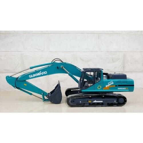 High Quality Fast Shipping Diecast 1:35 Scale Sunward Swe385es Hydraulic Excavators Engineering Machinerymodel for Birthday Gift