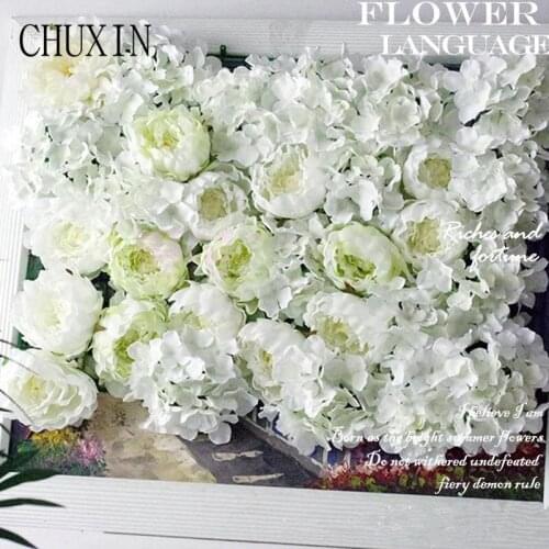 25pcs artificial decorative peony heads simulation DIY silk flower head for wedding home party decoration high quality flowers