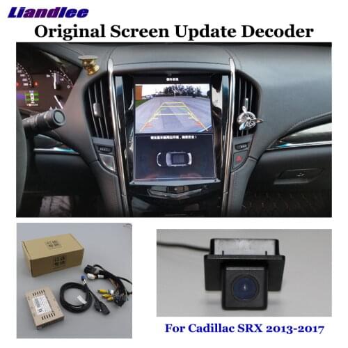 HD CCD Reverse Reversing Parking Camera For Cadillac SRX 2013-2020 2011 2012 Rear View Rearview Backup Camera Decoder Accesories