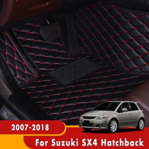 Carpets For Suzuki SX4 Hatchback 2018 2017 2016 2015 2014 2013 2012 2011 2010 2009 2008 2007 Car Floor Mats Interiors Styling