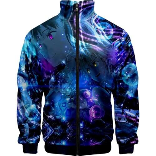 Men Women Cartoon Slim The Seven Deadly Sins Jackets Anime Zipper Bomber Jackets Harajuku 3d Coats and Windbreaker Casual Tops
