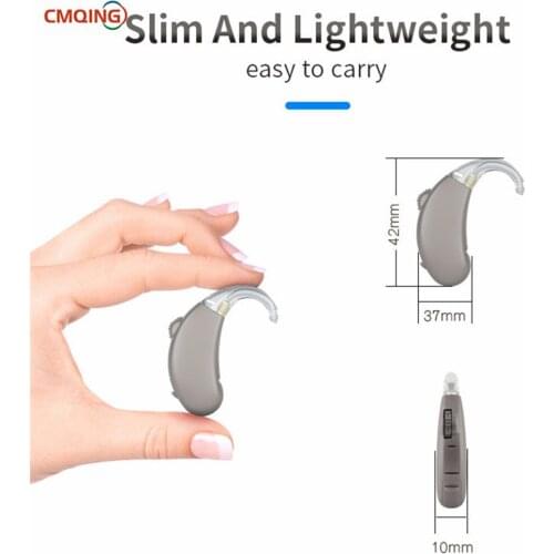 2021 New Product Mini Digital Sound Amplifier Air Conduction Wireless Headphones for Deaf Elderly Ear Care Hearing Aids