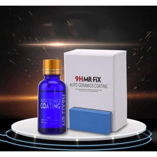 NEW Car Liquid Ceramic Coat Super Hydrophobic Glass Coating Set Polysiloxane Nano Materials Car Polish Auto Glasscoat 9H
