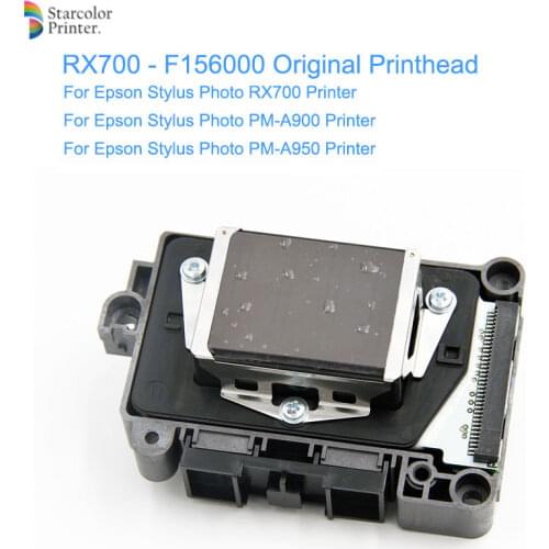 Original F156000 Print Head RX700 Printhead For Epson Stylus Photo RX700 PM-A900 PM-A950 Printer (5Pcs Ink Dampers For Free)