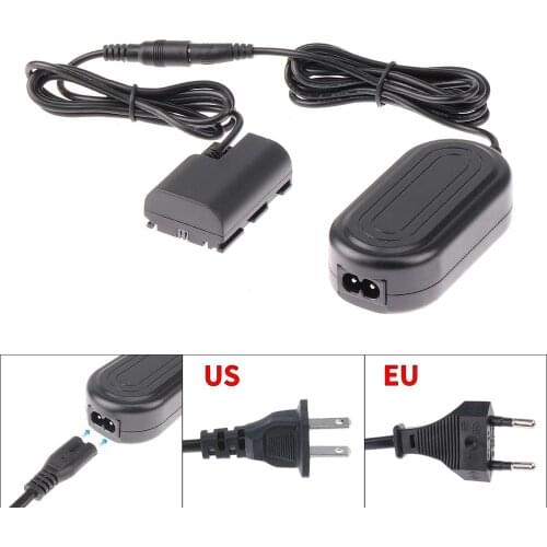 Fully Decode AC power Adapter ACK-E6 For Canon EOS 5D Mark II III 6D 7D 60D 5D2 5D3 EOS60D EOS60Da