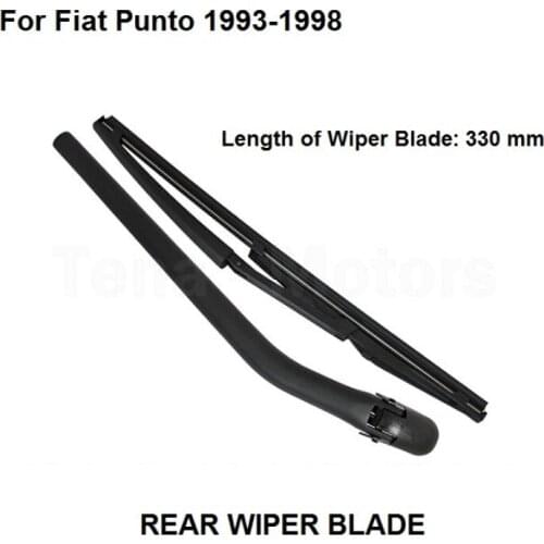 For Fiat Punto 1993-1998 Rear Windshield Windscreen Window Wiper Arm Blade Set New Fashion