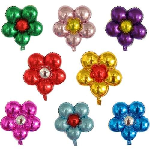 Wedding Anniversary Party Balloons Happy Birthday Decoration Foil Balloon Colorful Party Decorations Five-pointed Star Balloons