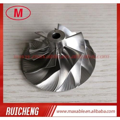 TD05H 155G6 reverse 6+6 blades 47.05/68.01mm 49378-01642/EVO X Turbo Billet/milling/aluminum 2618 compressor wheel