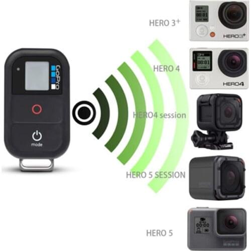 Remote gopro Waterproof Wireless WiFi Remote For Gopro Hero 7 6 5 4 Gopro 5 6 3+ Smart Remote Control Charging Cable Kits