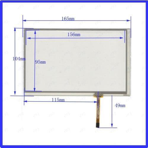 ZhiYuSun KDT-5789 7inch 4Wire Resistive TouchScreen Panel Digitizer this is compatible KDT5789