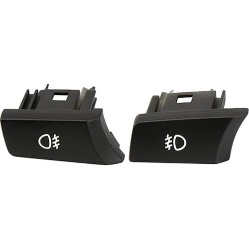 1PCS Car Fog Light Button Cover For-BMW 5/7 Series X3 X4 F01 F02 F03 F10 F18 F07 F06 F25 F26 2008-2017