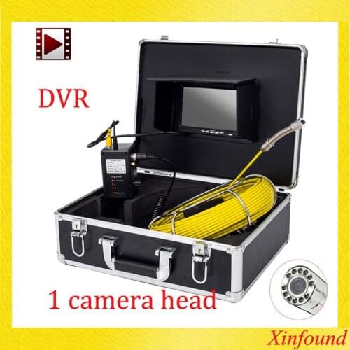 100M 7 inch 23mm Handheld Industrial Pipe Sewer Inspection Video Camera IP68 Waterproof Drain Pipe Sewer Inspection Camera Sy
