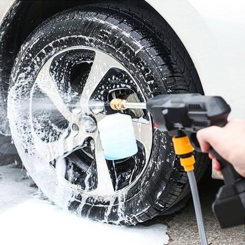 Wireless Car Washing Water Pump High pressure Car Washing Water Pump Portable Electric Household Car Washing Machine Tools