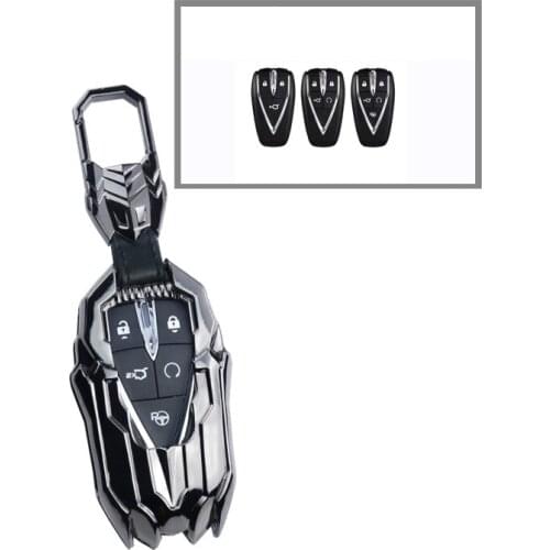 Zinc Alloy Car Key Case Key Cover For Changan CS35PLUS CS55PLUS CS75PLUS 2019-2020 Accessories