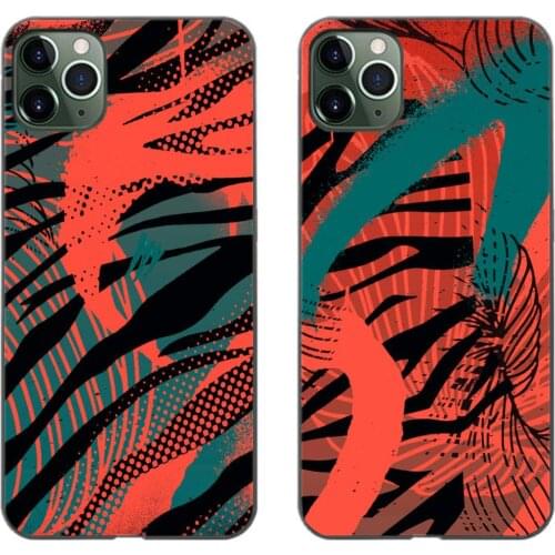 Tiger Stripes Phone Case Art Classics Cover Sotf Tpu Black For Iphone 12 Mini 11pro Max Se2020 6 6s 7 8 Plus 5s 5 X XS XR Xsmax