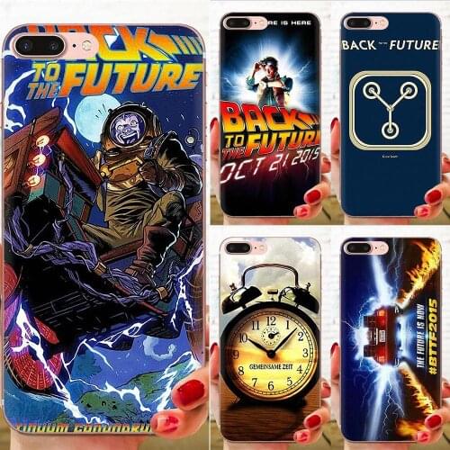 For Huawei Mate 30 Pro Lite 20s NOVA 6 SE 5 P40 p30 lite Honor V30 20 Pro Soft TPU Cell Cover Case Back To The Future