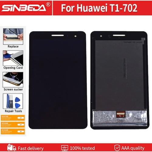 For Huawei T1 7.0 3G 702 702U 702U T1-702 T1-702U T1-702U Tablet LCD Touch Screen Touch Screen Digitizer panel Assembly