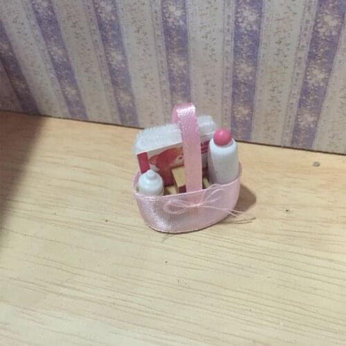 G07-X469 children gift Toy 1:12 Dollhouse mini Furniture Miniature rement Doll accessories Bathroom set