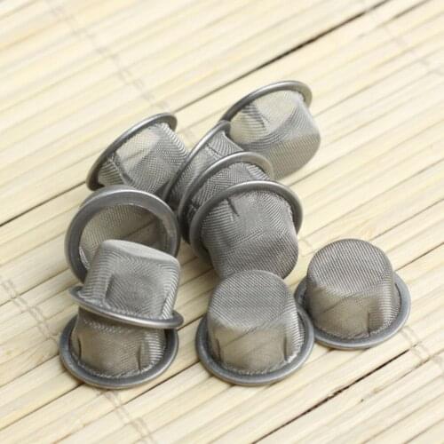 10Pcs 12mm Tobacco Smoking Pipe Stainless Steel Dome Filter Screen Mesh 2019ing