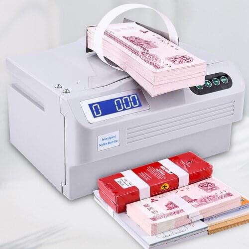 Banknote binding machine Paper strapping machine Cross strapping machine Fully automatic strapping machine Tie machine