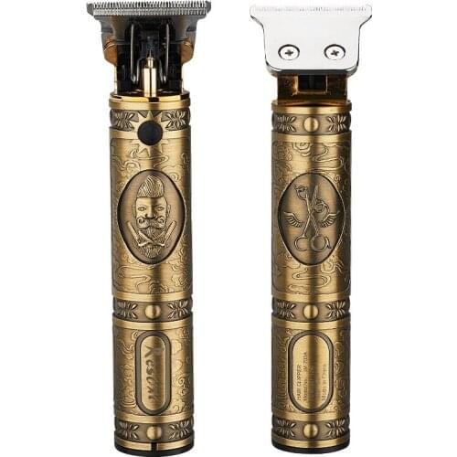 New Electric hair trimmer USB Rechargeable Baldheaded Hair Clipper CordlessTrimmer 0mm Men Barber Hair Cutting Machin